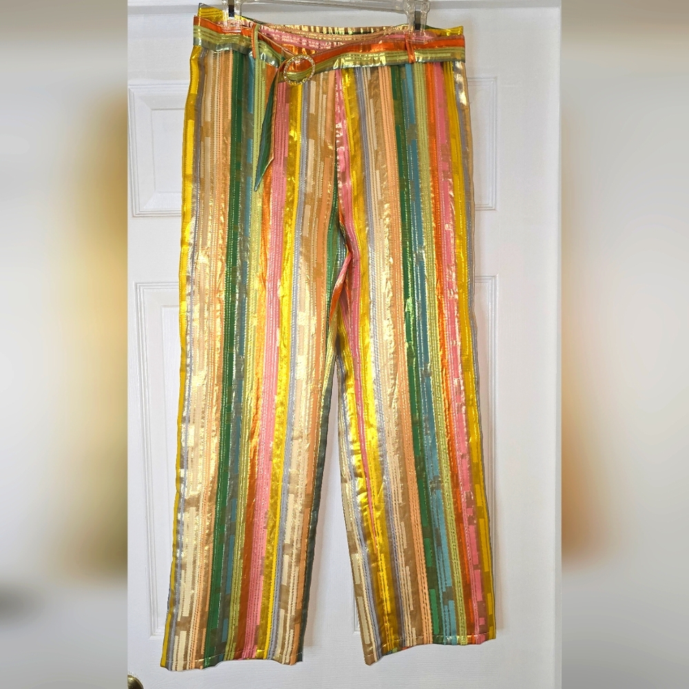 JB by Julie Brown Vibrant Striped Men's Pants